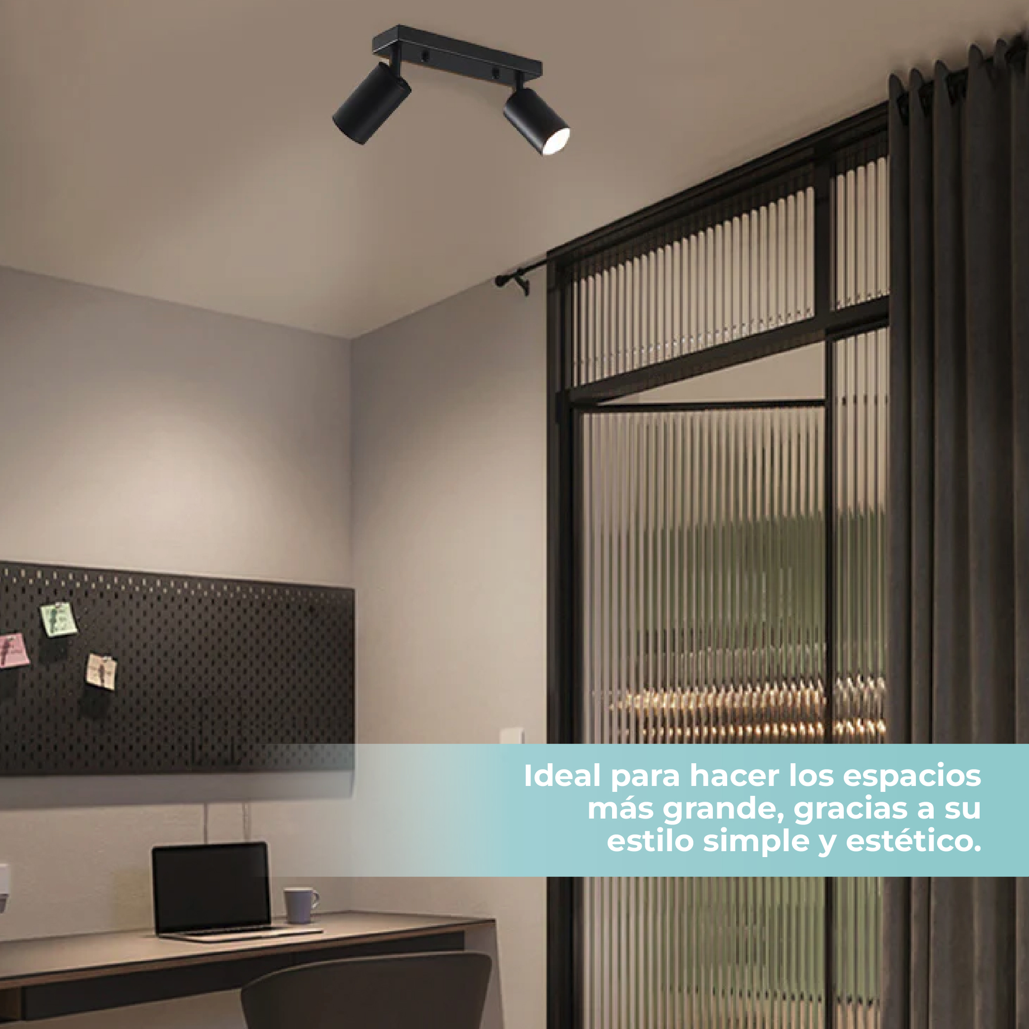 Lampara Techo Tipo Spot Gu10 X2